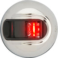 Attwood LightArmor vertical surface mount port red navigation light stainless steel LED 2NM USCG certified