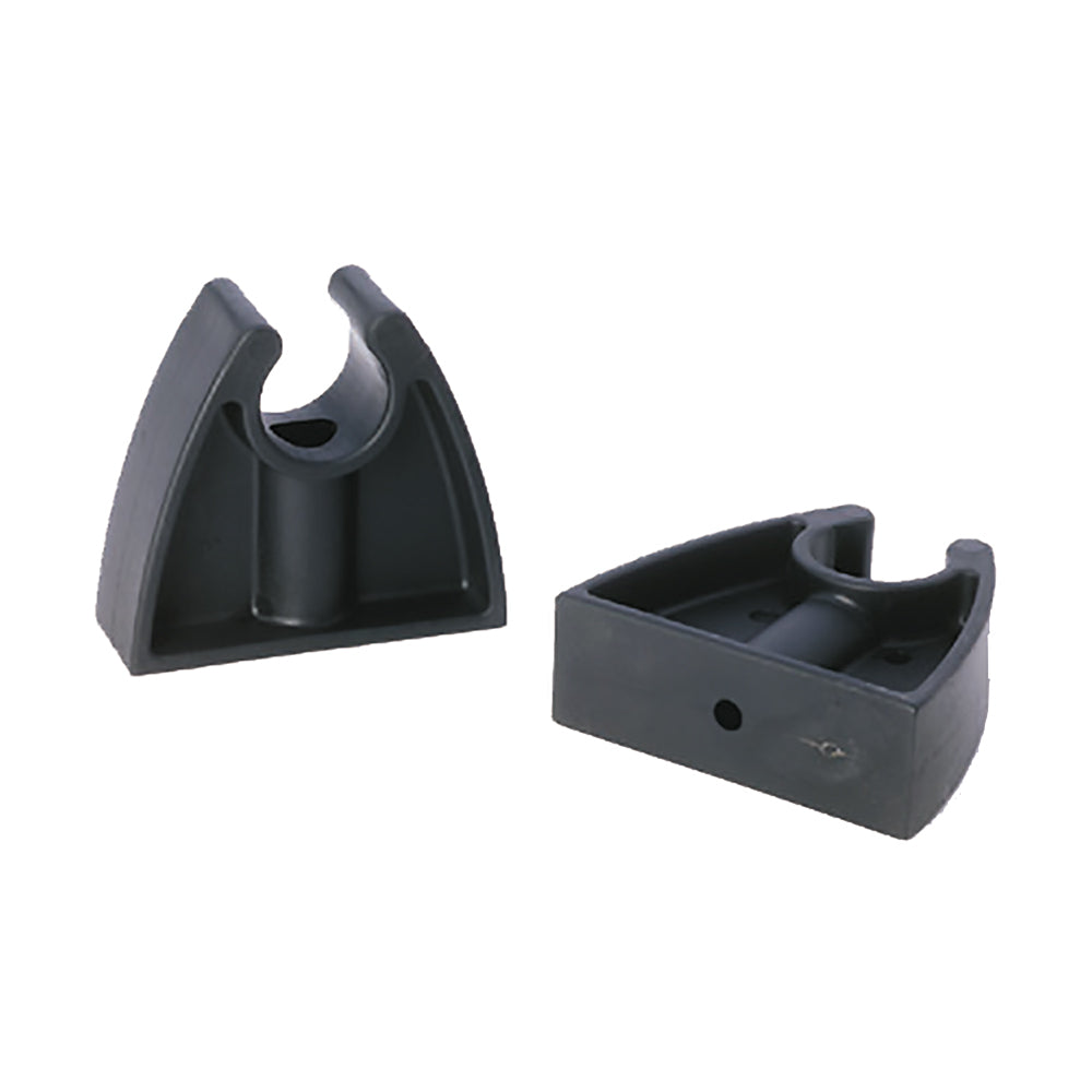 Attwood 7571-1 Pole Light Storage Clips for 3/4-inch anti-glare pole lights, sold as a pair