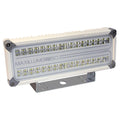 Lumitec Maxillume tr150 150W LED flood light with trunnion mount, IP67 sealed marine work light