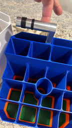 Jig Vault™ Square Jig Bucket Skeleton with Carry Strap