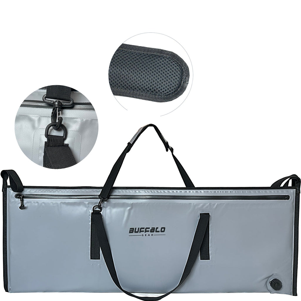 48x18'' Fish Cooler Bag With Waterproof Zipper