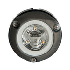 Lumitec Zambezi Mini surface mount underwater light white 670 lumen 3-inch diameter for pontoons and skiffs