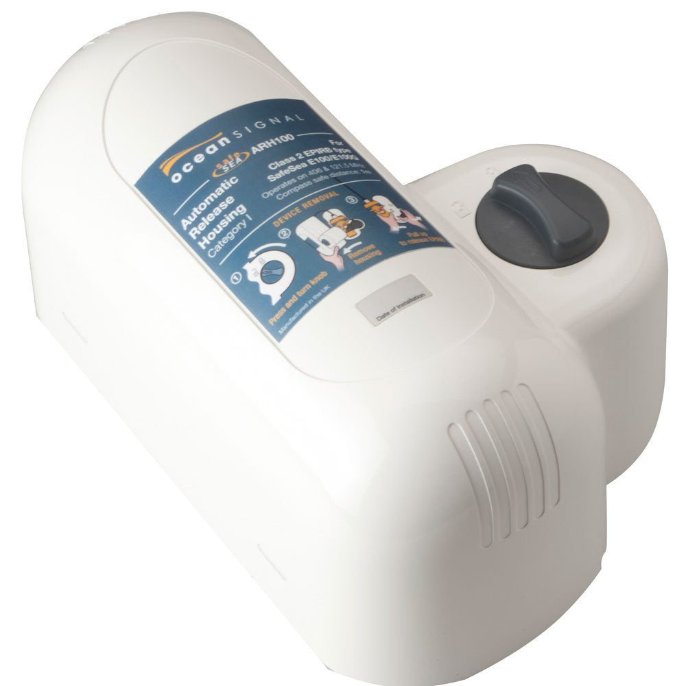 Ocean Signal ARH100 Automatic Hydrostatic Release Housing for EPIRB with UV-stable plastic and automatic deployment mechanism