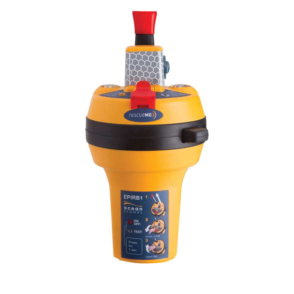 Ocean Signal rescueME EPIRB1 Category 2 compact 406 MHz EPIRB with retractable antenna and quick-release bracket