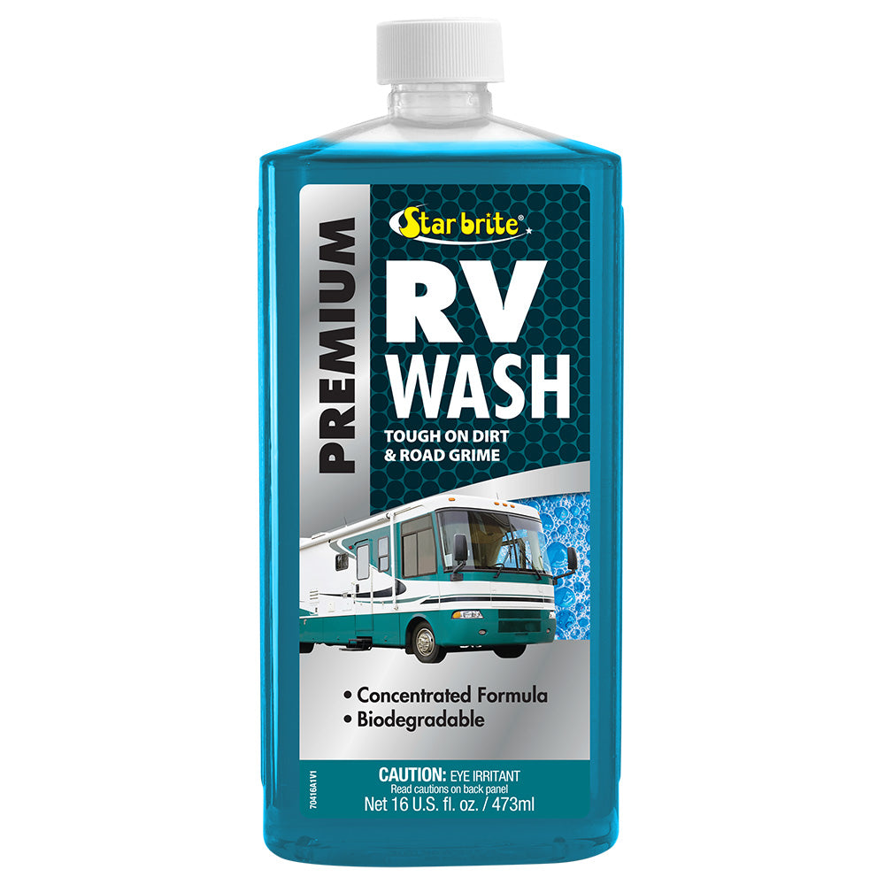 Star brite Premium RV Wash 16 oz bottle for cleaning all RV exterior surfaces
