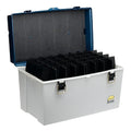 Plano Big Game Tackle Box Silver Blue Metallic 21.5x13x12.5 inch large lure storage