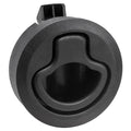 Whitecap Mini Ring Pull Non-Locking Nylon Slam Latch in Black