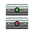 TACO Marine rub rail mounted LED navigation lights port red and starboard green for boats up to 30 feet