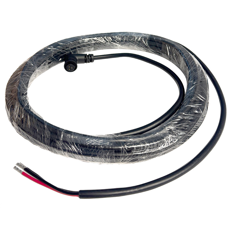 FLIR 10M M232 right-angle single keyway power cable for marine electronics