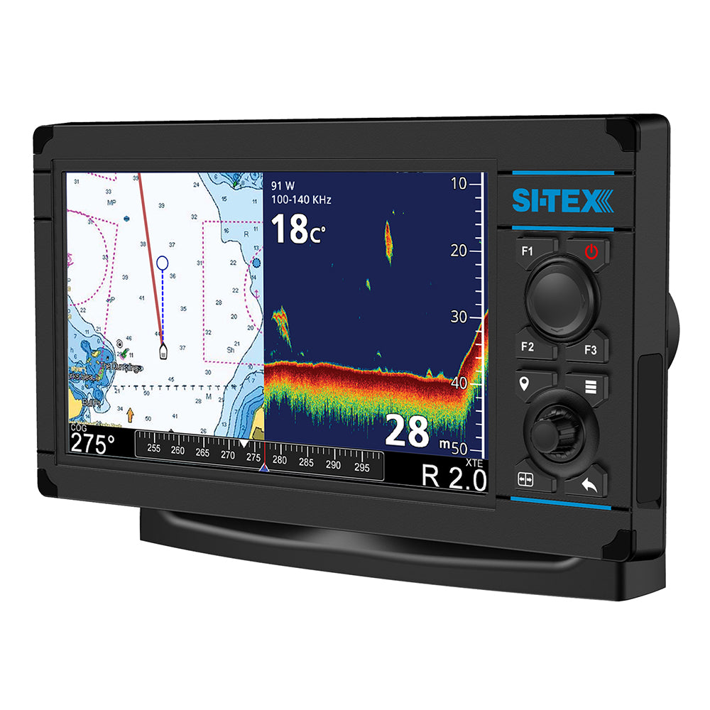SI-TEX NavPro 900 9-inch touchscreen GPS chartplotter with Wi-Fi and internal GPS receiver antenna