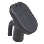 Perko Combination Vented Gas Fill/Tank f/1-1/2" Hose - 35° Angled Neck