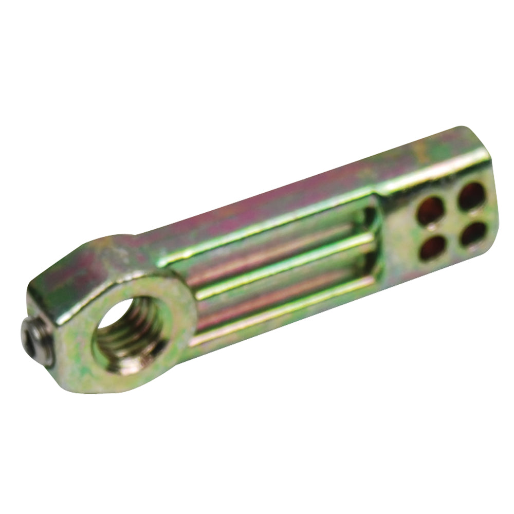 Whitecap zinc straight short cam bar 1-7/8 inch with stainless set screw for plastic and SS latch bodies