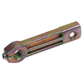 Whitecap Straight Long Cam Bar 2-5/8 inch zinc with 3/8-inch metric-threaded shaft