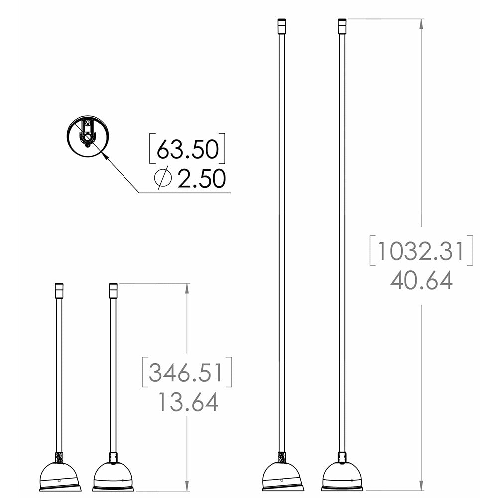 Lumitec Contour Anchor Light - 39"