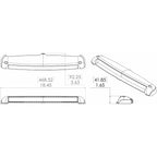 Lumitec Razor Light Bar - Spot - Flush Mount