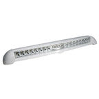 Lumitec Razor spot beam flush mount LED light bar in powder-coated die-cast aluminum, 1.5-inch low profile