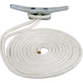 Sea-Dog Double Braided Nylon Dock Line - 3/4" x 25' - White