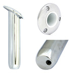 Tigress 9-inch round head closed base rod holder with 30-degree angle and 1-5/8-inch inner diameter