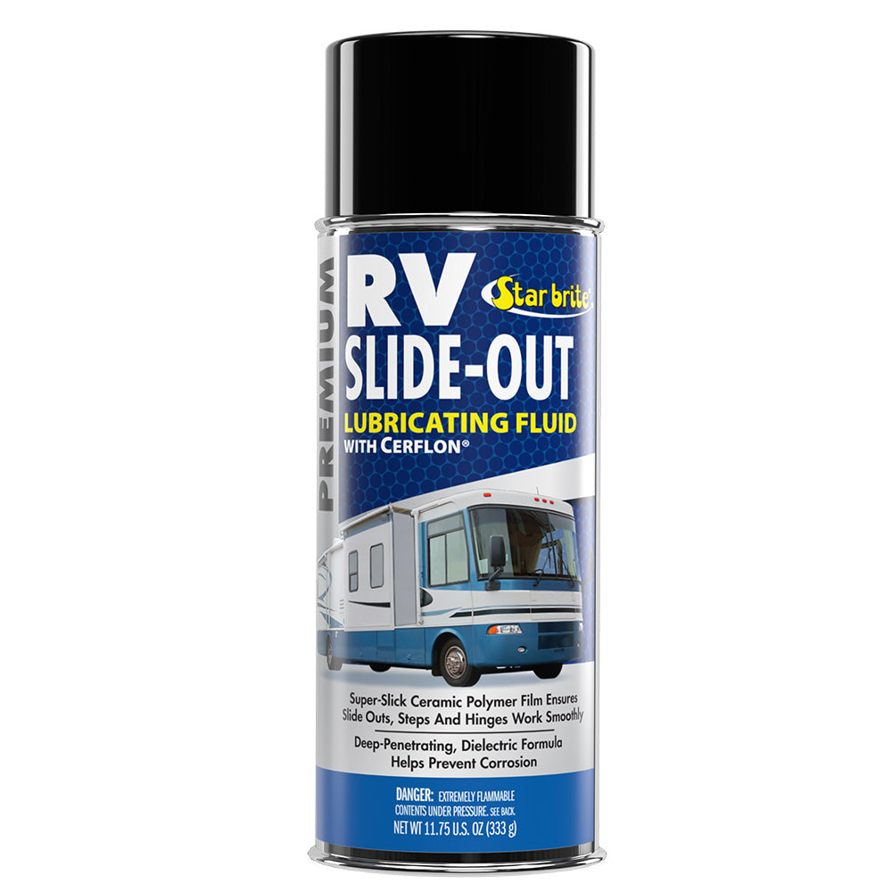 Star brite RV Slide-Out Lubricating Fluid with Cerflon 12 oz spray bottle