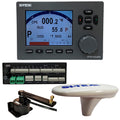 SI-TEX SP38-18 autopilot core pack with compact GPS compass and rotary feedback unit