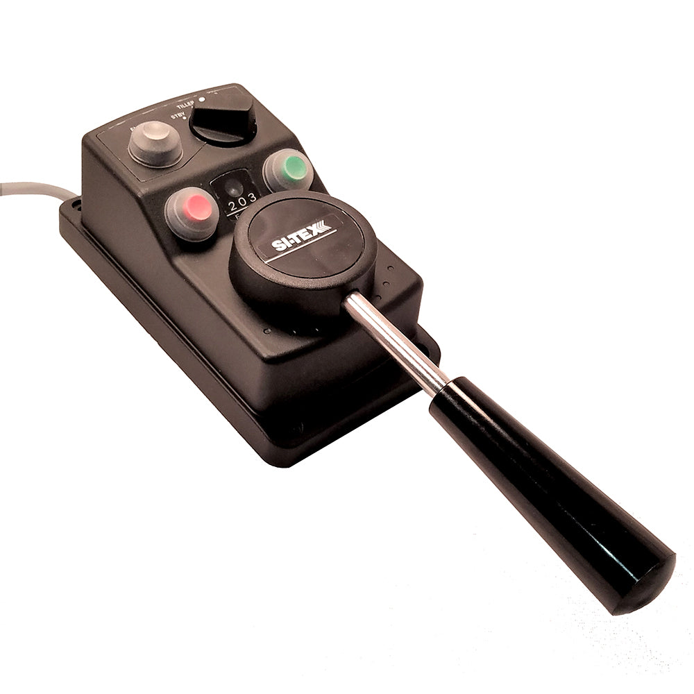 SI-TEX TS203 Full Follow-Up Remote Lever for SP36 and SP38 Autopilot Systems with 40-Foot Cable