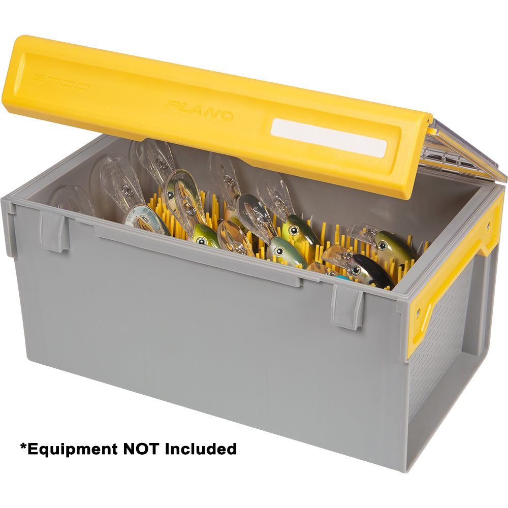 Plano EDGE Master Crankbait XL tackle storage box with silicone finger dividers and Dri-Loc watertight seal