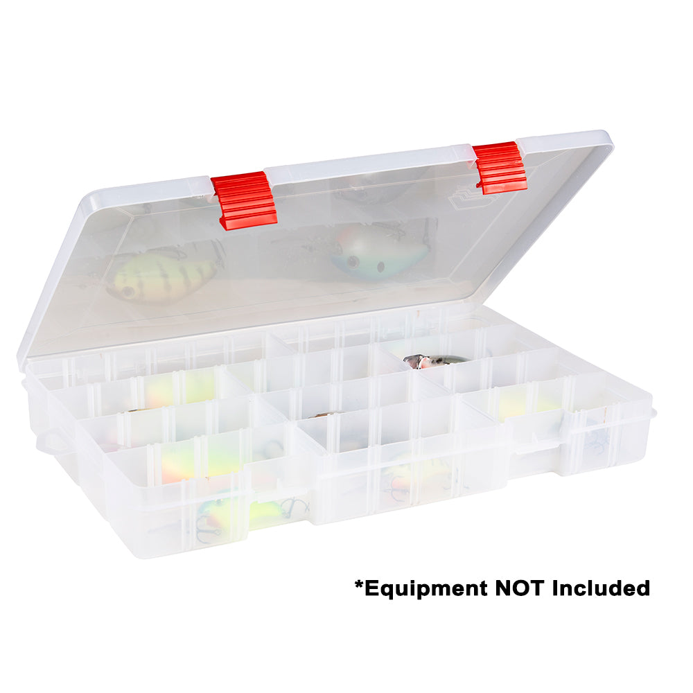 Plano Rustrictor 3700 StowAway utility tackle box with adjustable dividers and VCI corrosion protection