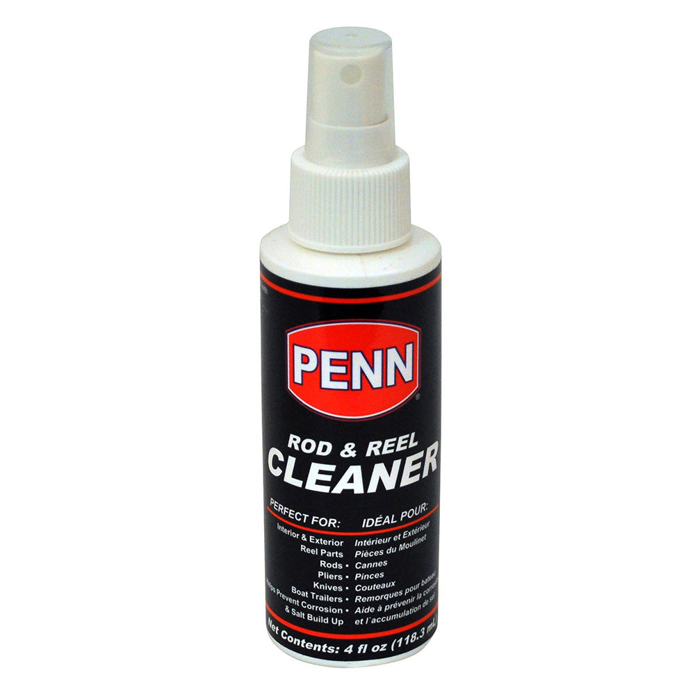 PENN 4 oz Rod and Reel Cleaner bottle for saltwater fishing gear maintenance