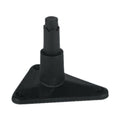 Hella Marine black deck mount for Twin Beam Handheld Searchlight