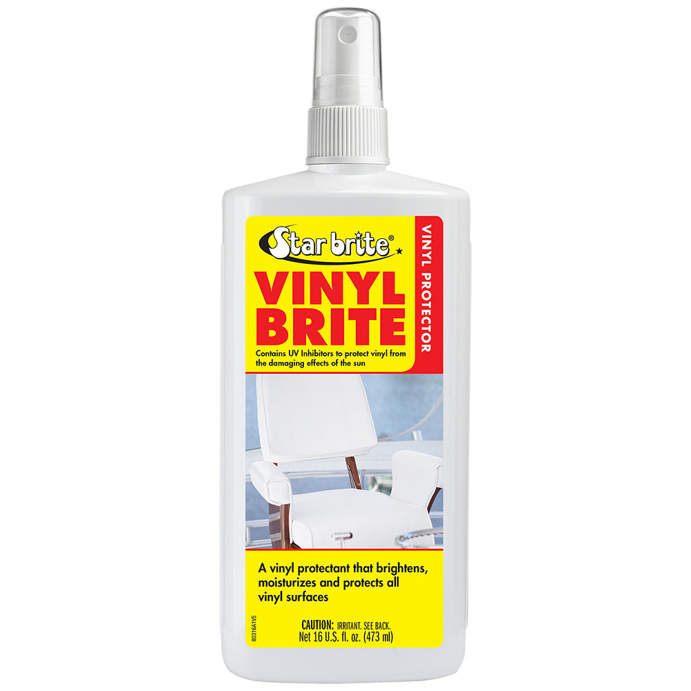 Star brite Vinyl Brite Protector 16 oz bottle for vinyl rubber and plastic surfaces