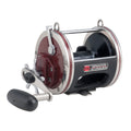 PENN 114H2LW Special Senator star drag reel in black and red, right-hand retrieve