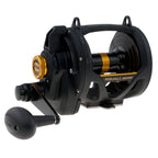 PENN SQL30VSW Squall Lever Drag 2-Speed Conventional Reel IGFA30 Black Gold