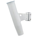 C.E. Smith Aluminum Clamp-On Rod Holder - White Powder Coat w/Sleeve
