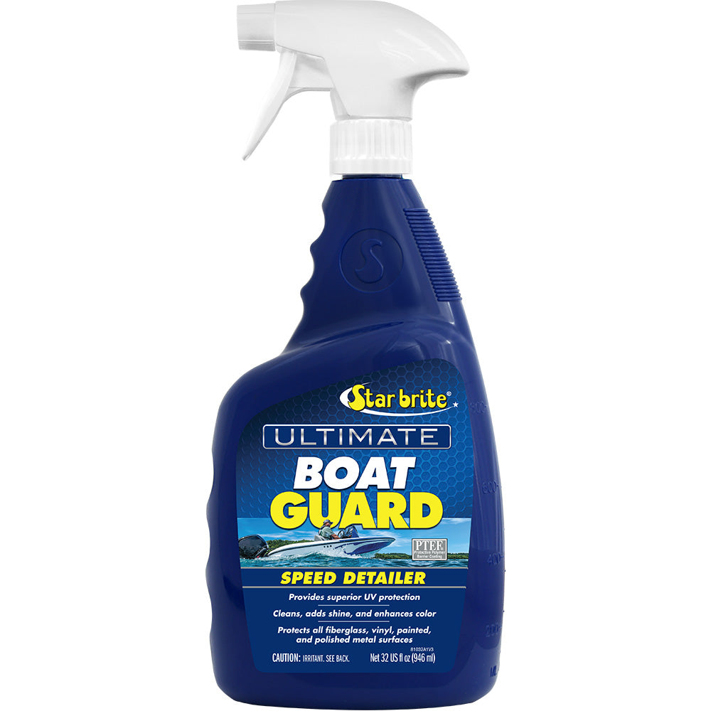 Star brite Ultimate Boat Guard Speed Detailer and Protectant 32 oz spray bottle