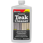 Star brite Premium Teak Cleaner Step 1 32 oz bottle for boat decks and teak furniture