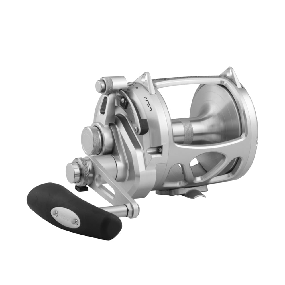 PENN International VI INT50VISWS size-50 2-speed silver conventional reel right-hand retrieve