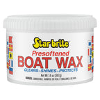 Star brite 14 oz Presoftened Paste Wax for fiberglass, aluminum, chrome, and painted surfaces