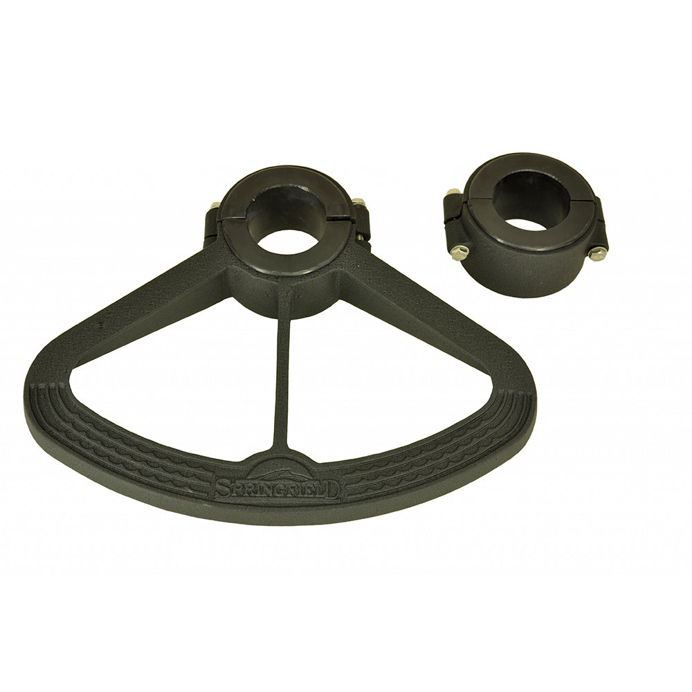 Springfield Marine 2-7/8 inch black footrest and bushing set for boat seat pedestals
