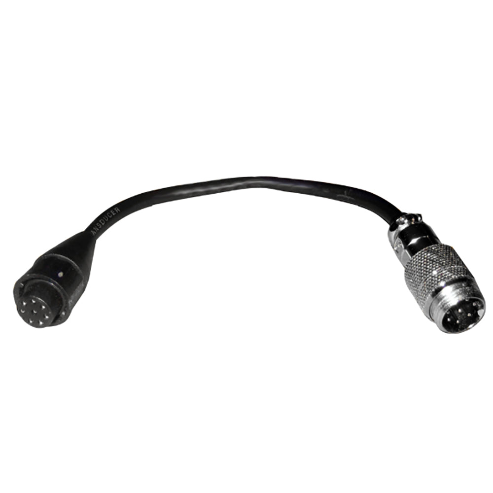 SI-TEX Digital C Cable adapter converting 8-pin Fuji metal plug to 8-pin CONXALL waterproof plug for SI-TEX transducers