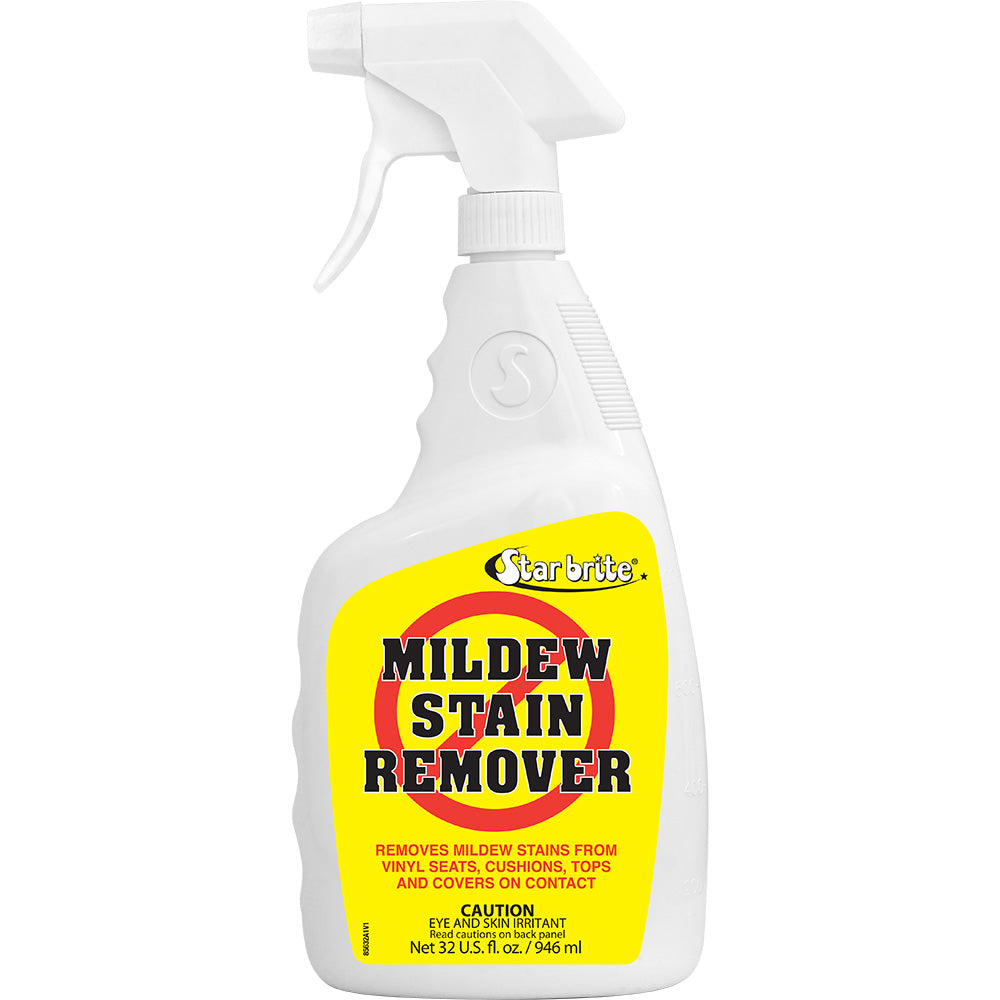 Star brite 32 oz Mildew Stain Remover bottle for fiberglass vinyl plastic and painted surfaces