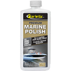 Star brite Premium Marine Polish 16 oz bottle with UV protection for fiberglass and painted boat surfaces