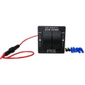 Boat Leveler waterproof trim tab rocker switch with black buttons and switch plate