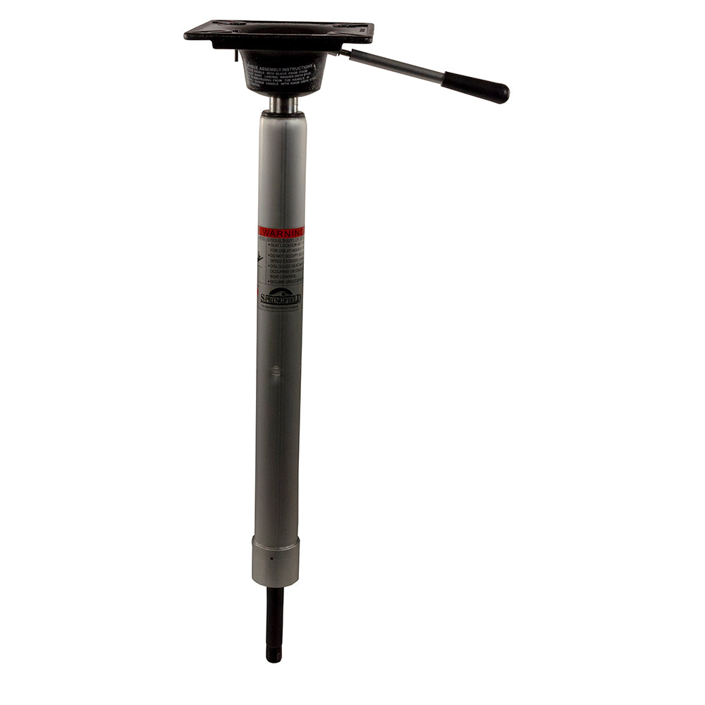 Springfield KingPin Power-Rise Stand-Up Threaded Pin adjustable height seat pedestal