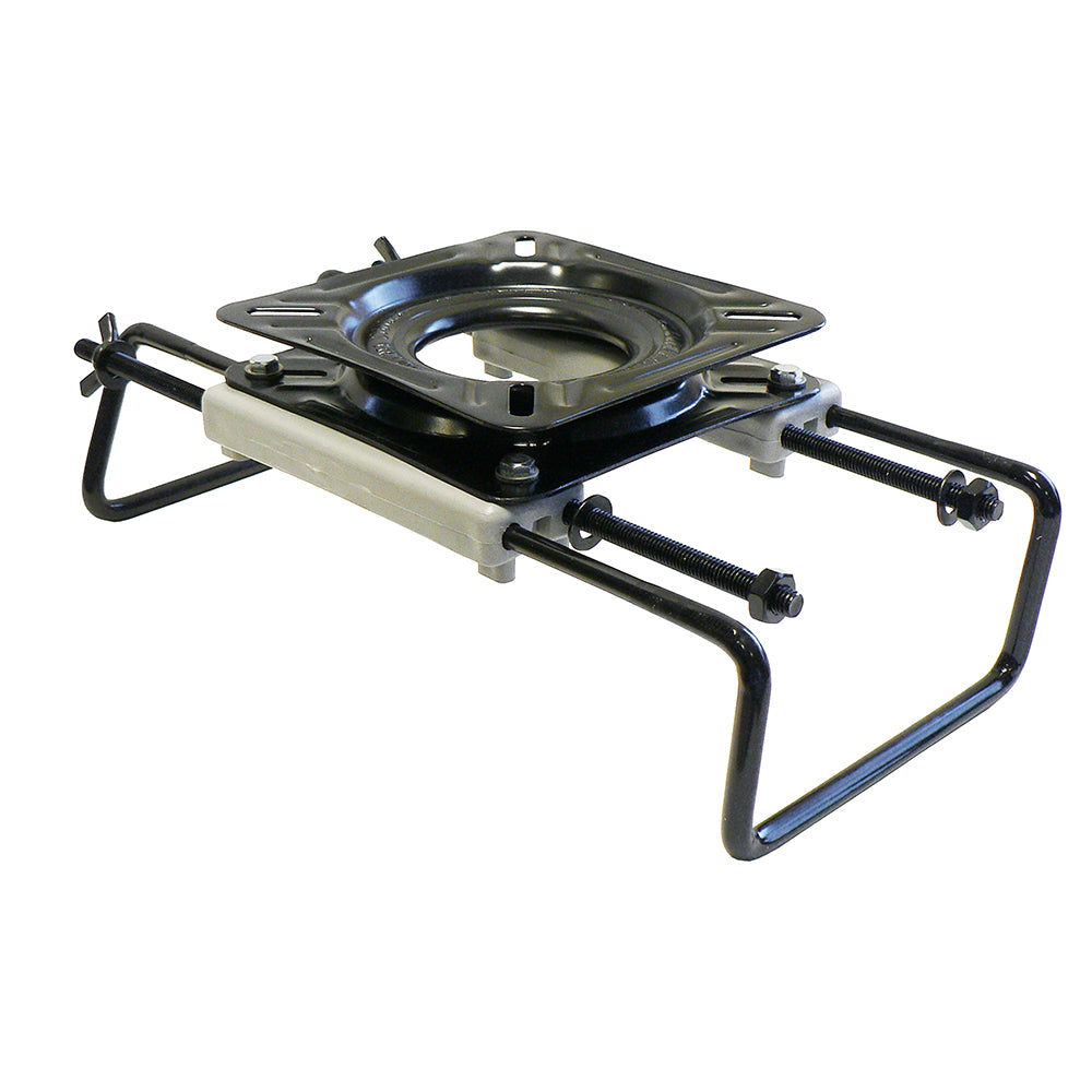 Springfield Jon Boat Seat Clamp adjustable 8 to 20-1/2 inch e-coated steel for jon boat bench seats