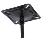 Springfield KingPin 7x7 inch seat mount with spring E-coat finish stainless swivels 360 degree rotation