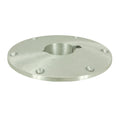 Springfield Taper-Lock 9-inch aluminum round base for below-deck boat seat post mounting