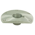 Springfield Taper-Lock 9 inch flat side aluminum boat seat base with 8 inch hole pattern for below-deck mounting