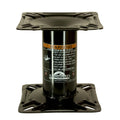 Springfield 7 inch fixed height economy steel boat seat pedestal with E-Coat finish