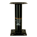 Springfield 13 inch fixed height economy steel boat seat pedestal with E-Coat finish