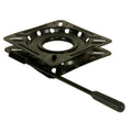 Springfield 12-Way Locking Swivel Seat Mount, mild steel E-Coat finish, 360-degree rotation